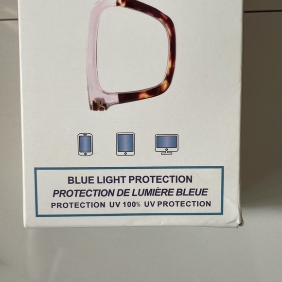 NWT Bolero Blue Light Protection Glasses Clear/Tortoise - Picture 3 of 11